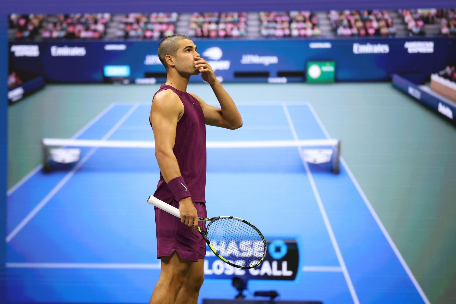 Las fotos del nuevo 'look' de Alcaraz en el Open USA