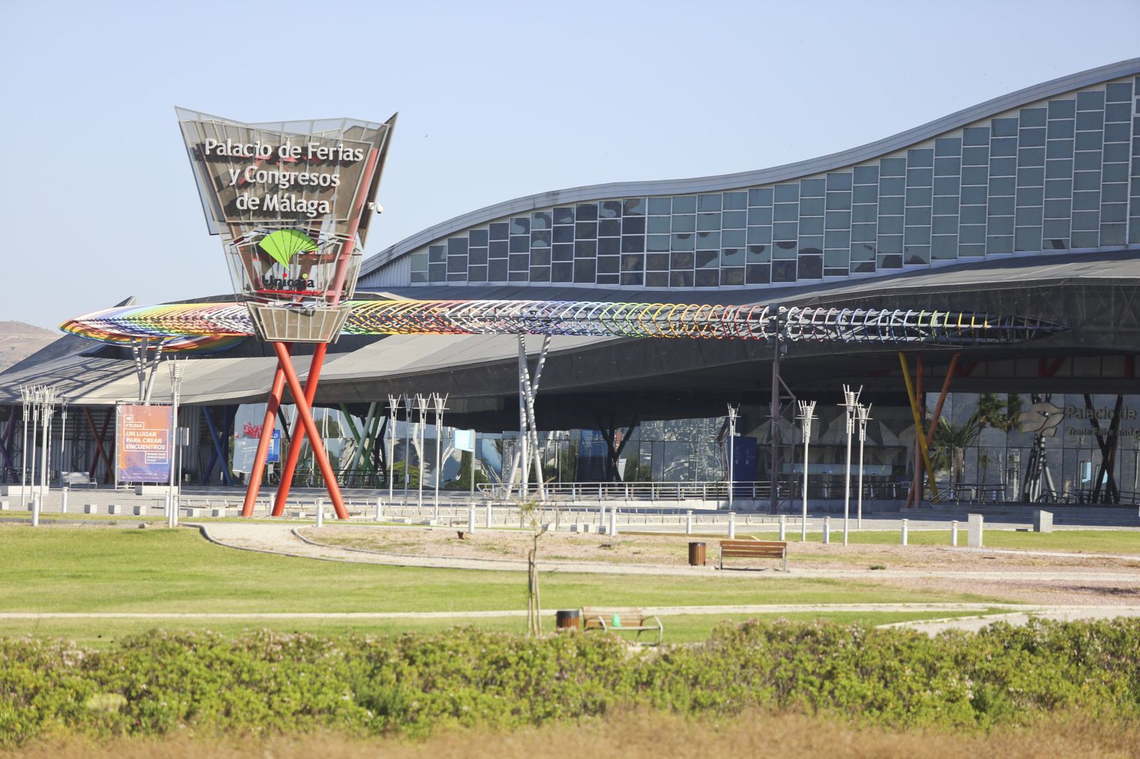 El Palacio de Ferias y Congresos de Málaga.