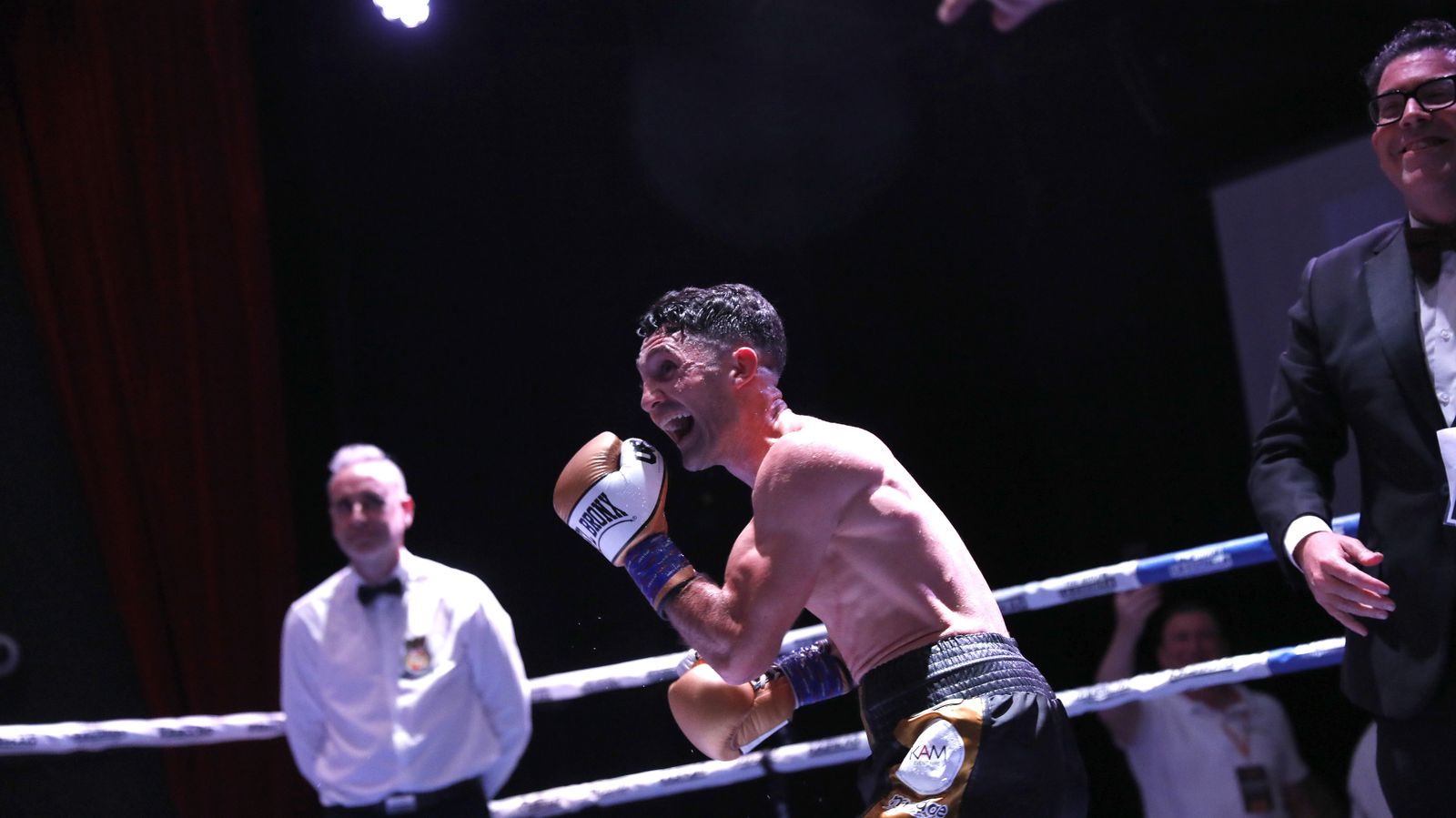 Las fotos de la velada de boxeo en San Roque