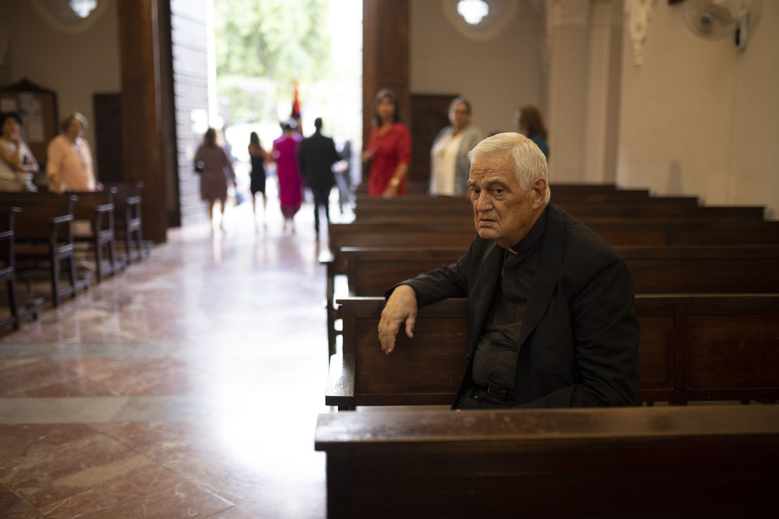 Imágenes de la procesión de la Virgen de la Cinta por el centro de la ciudad