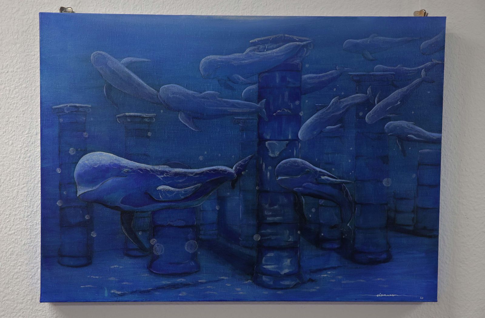 La exposición de Elena Novoa, en imágenes