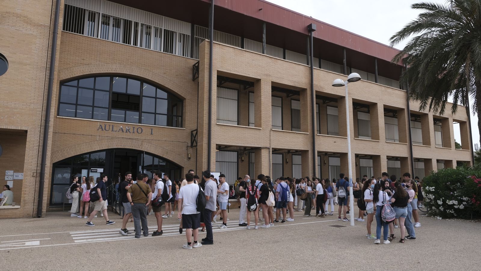 Imágenes de las pruebas de acceso de la PEvAU en la Universidad de Almería