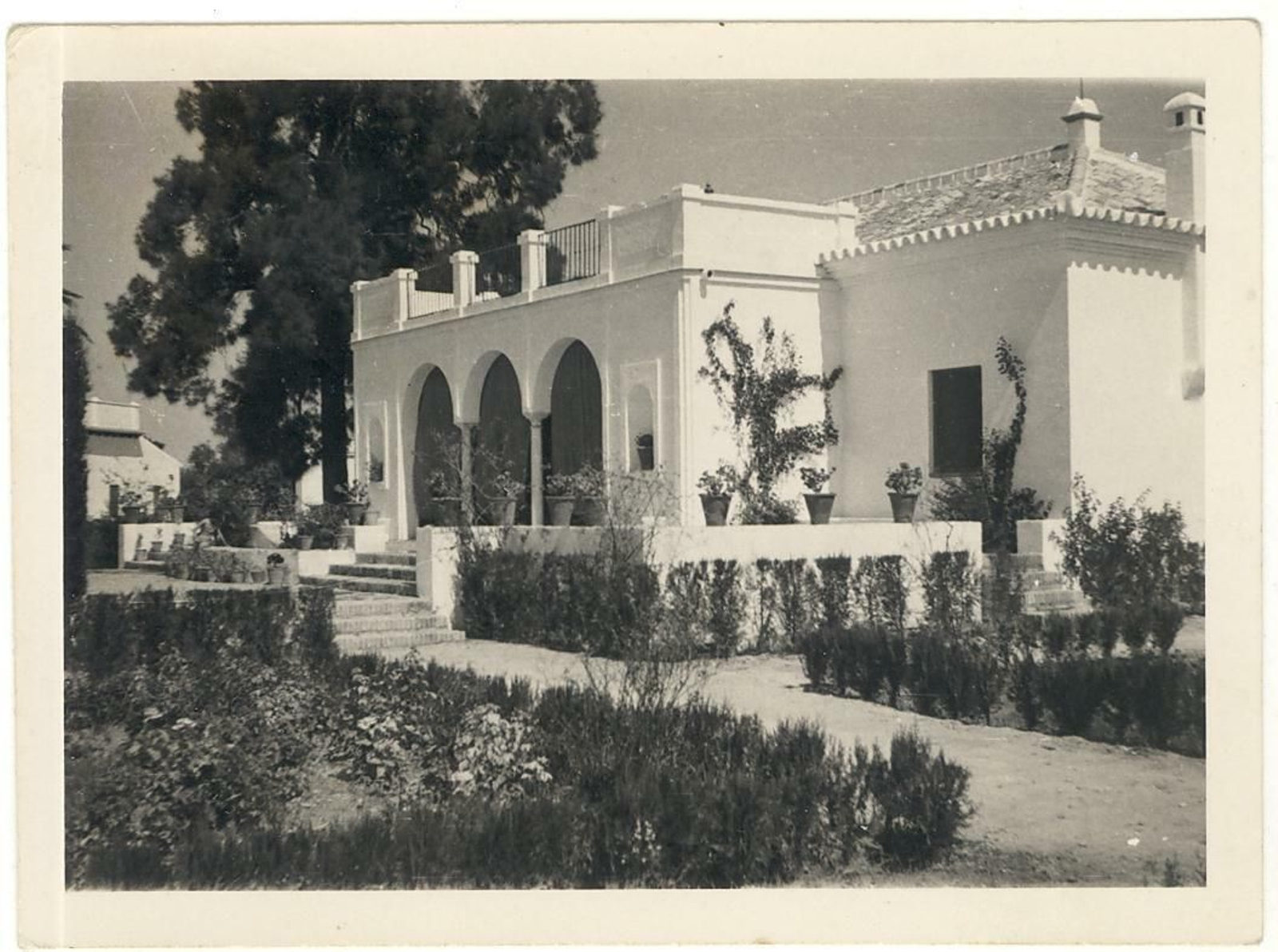 Imagen de los años 60 de la Huerta de la Noria.