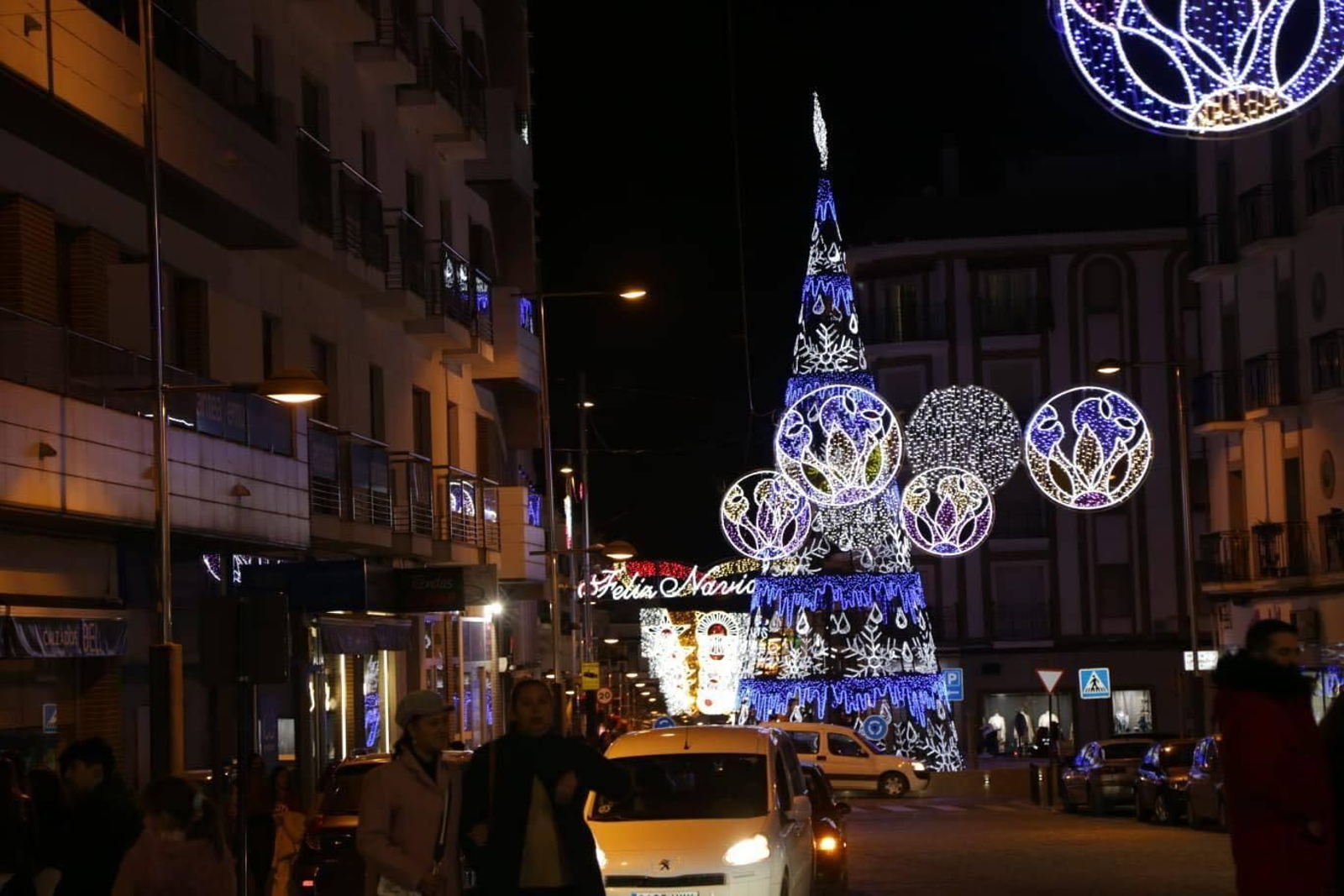 Un recorrido en fotografías por las luces de Navidad de Pozoblanco