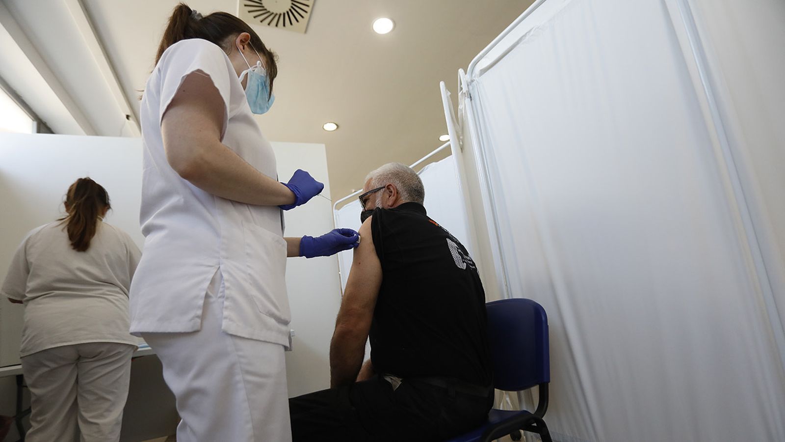 Vacunación en La Línea