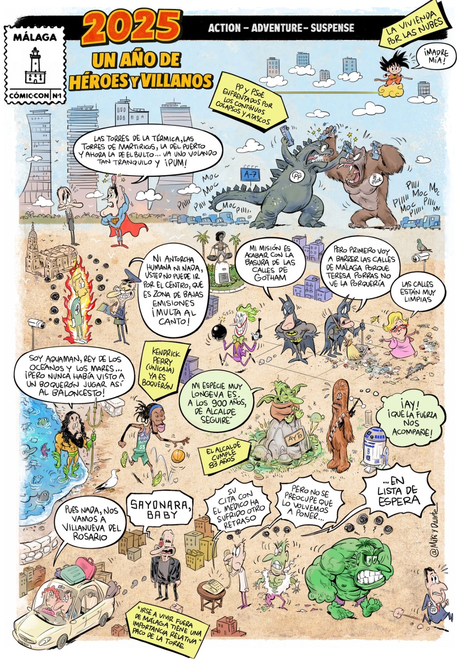 2025, un año de héroes y villanos.