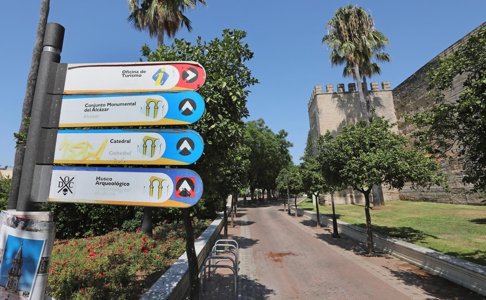 Pincel y cuerda en la Alameda Vieja