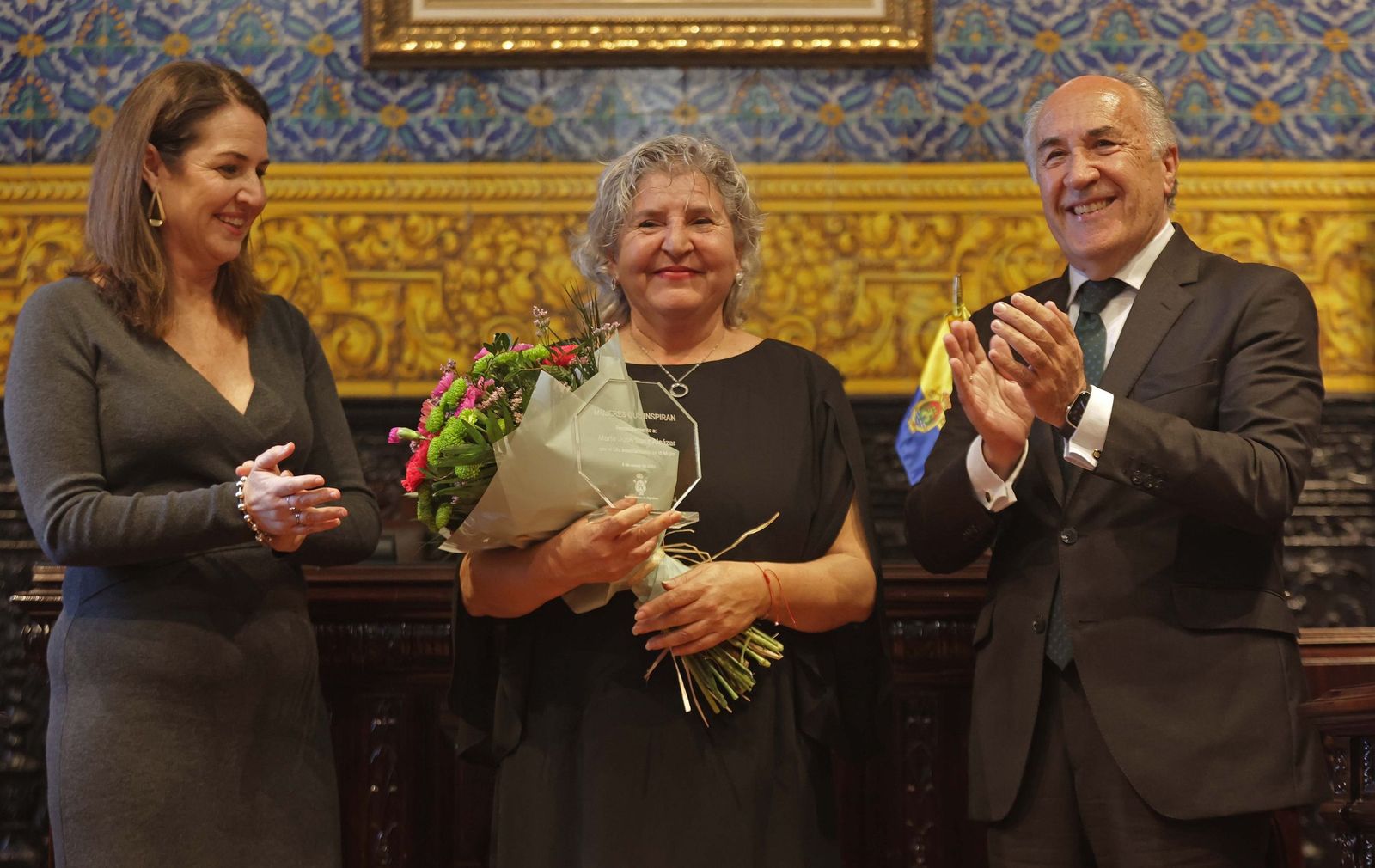 Fotos del acto institucional Mujeres que inspiran en el Ayuntamiento de Algeciras