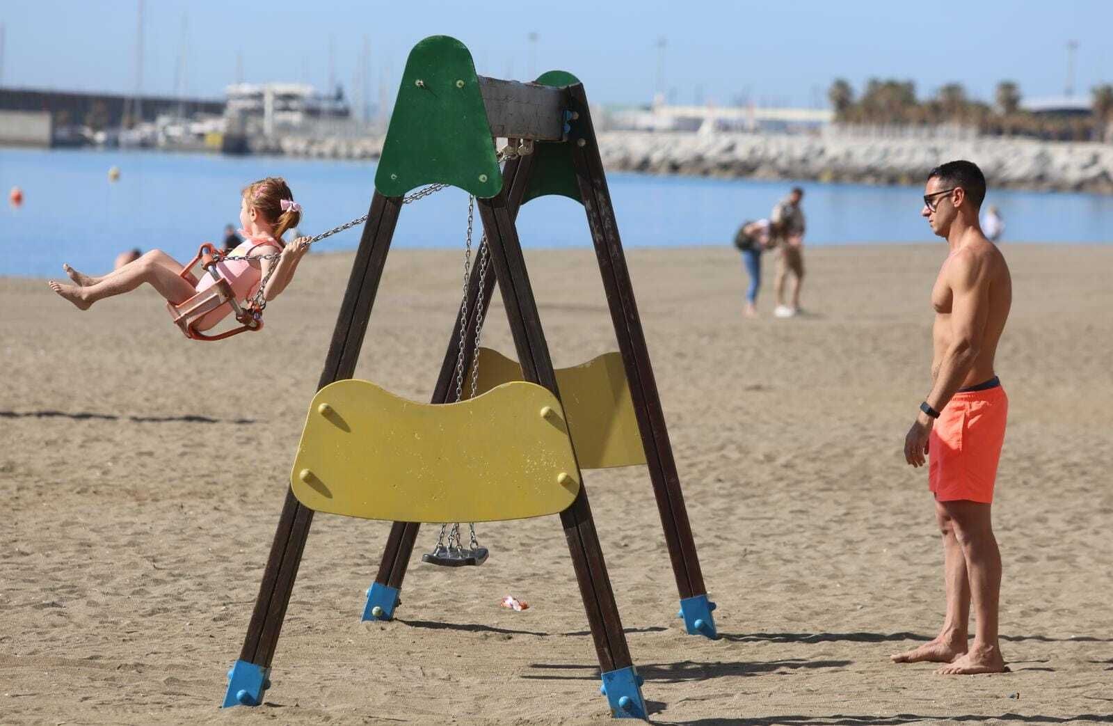Ya es 'verano' en Málaga: las fotos del adelanto estival