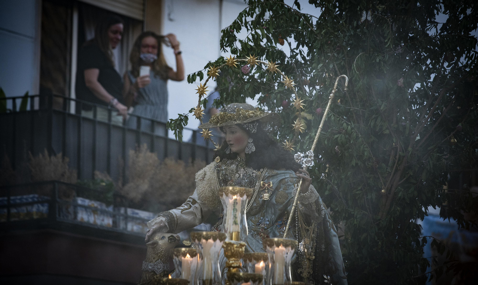 La procesión de la Pastora, en imágenes. La primera después de la pandemia