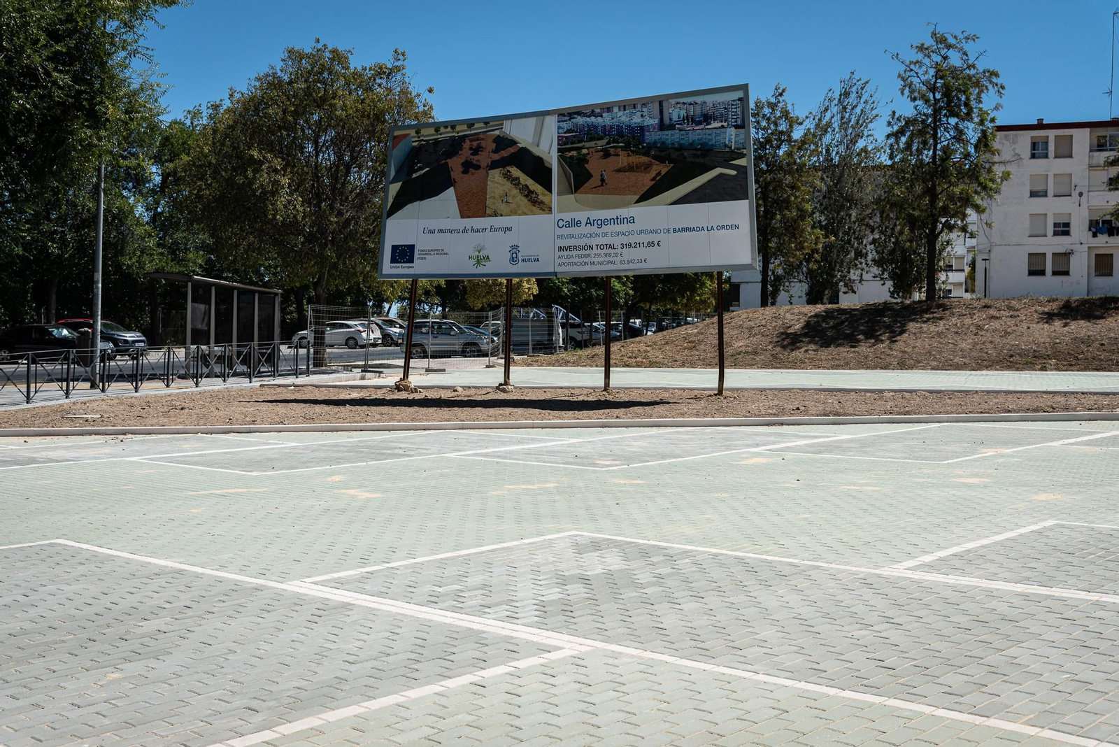 Imágenes de las principales obras públicas que se están llevando a cabo en Huelva