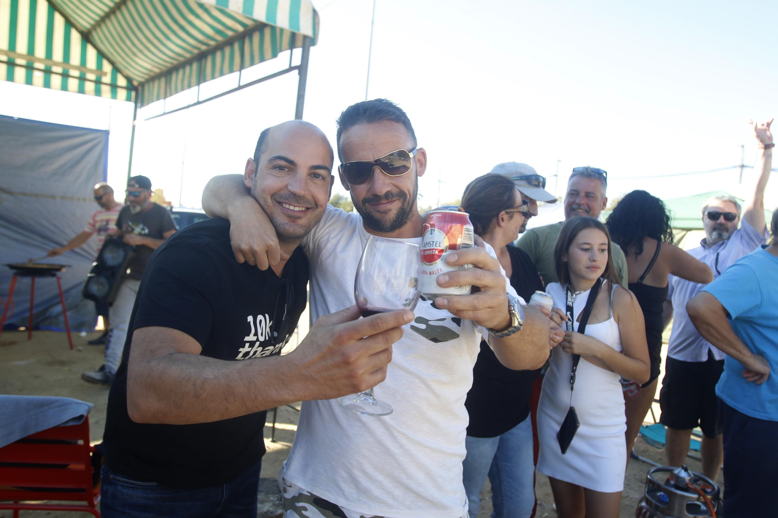 Los peroles por San Rafael, en fotografías