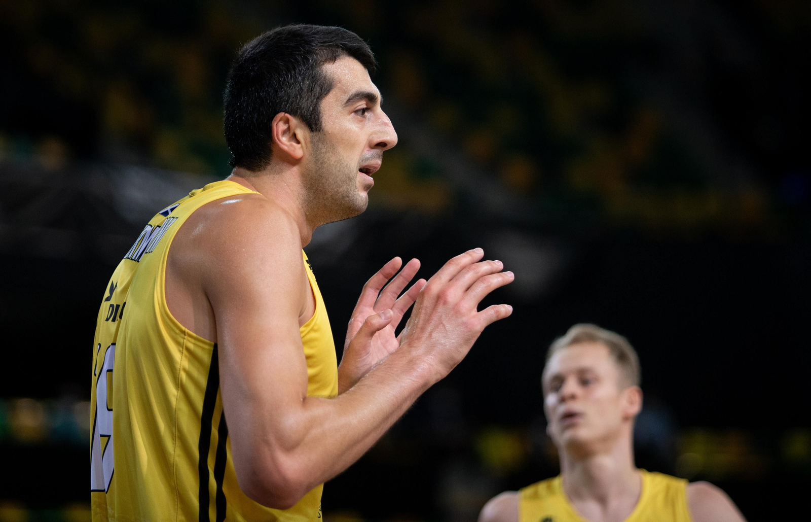 Shermadini, en un partido de esta temporada.