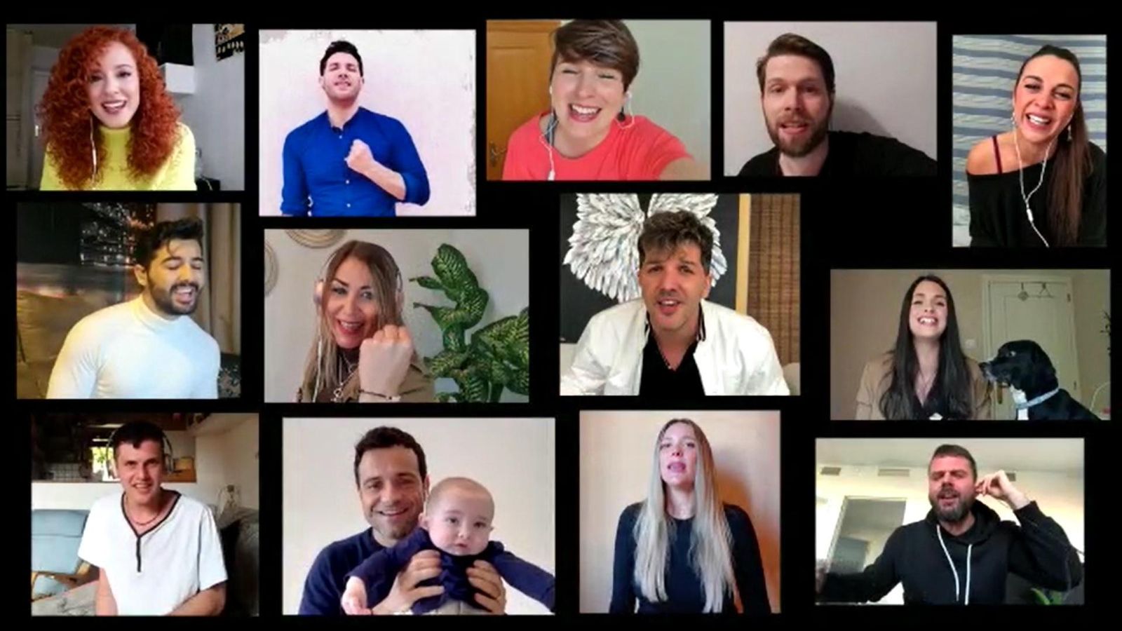 Los concursantes de Operación Triunfo 2006.