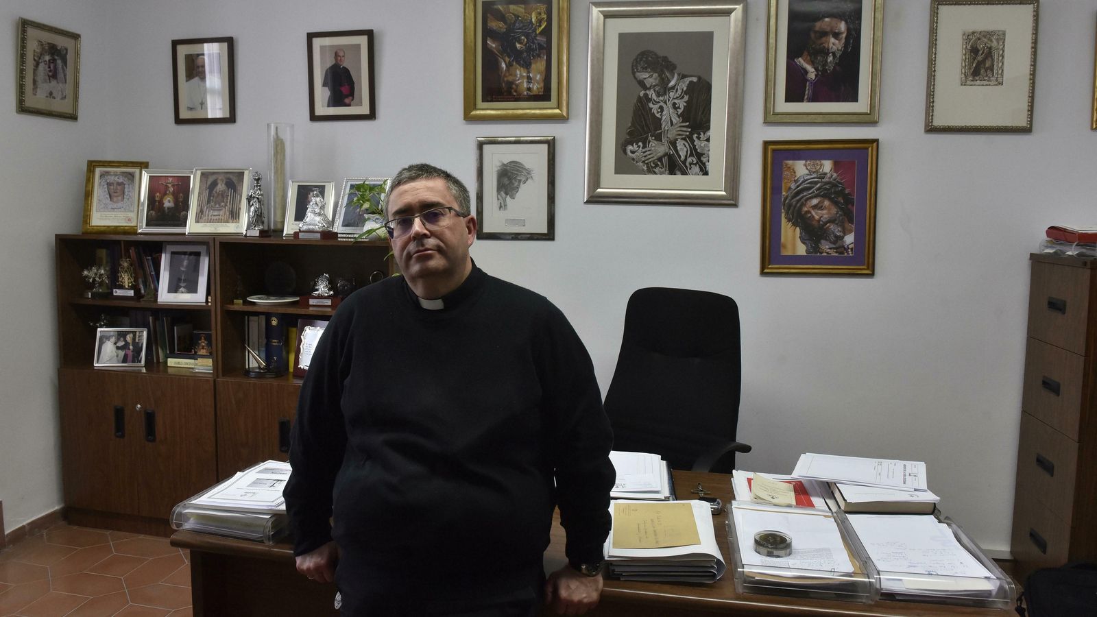 Marcelino Manzano en su despacho.