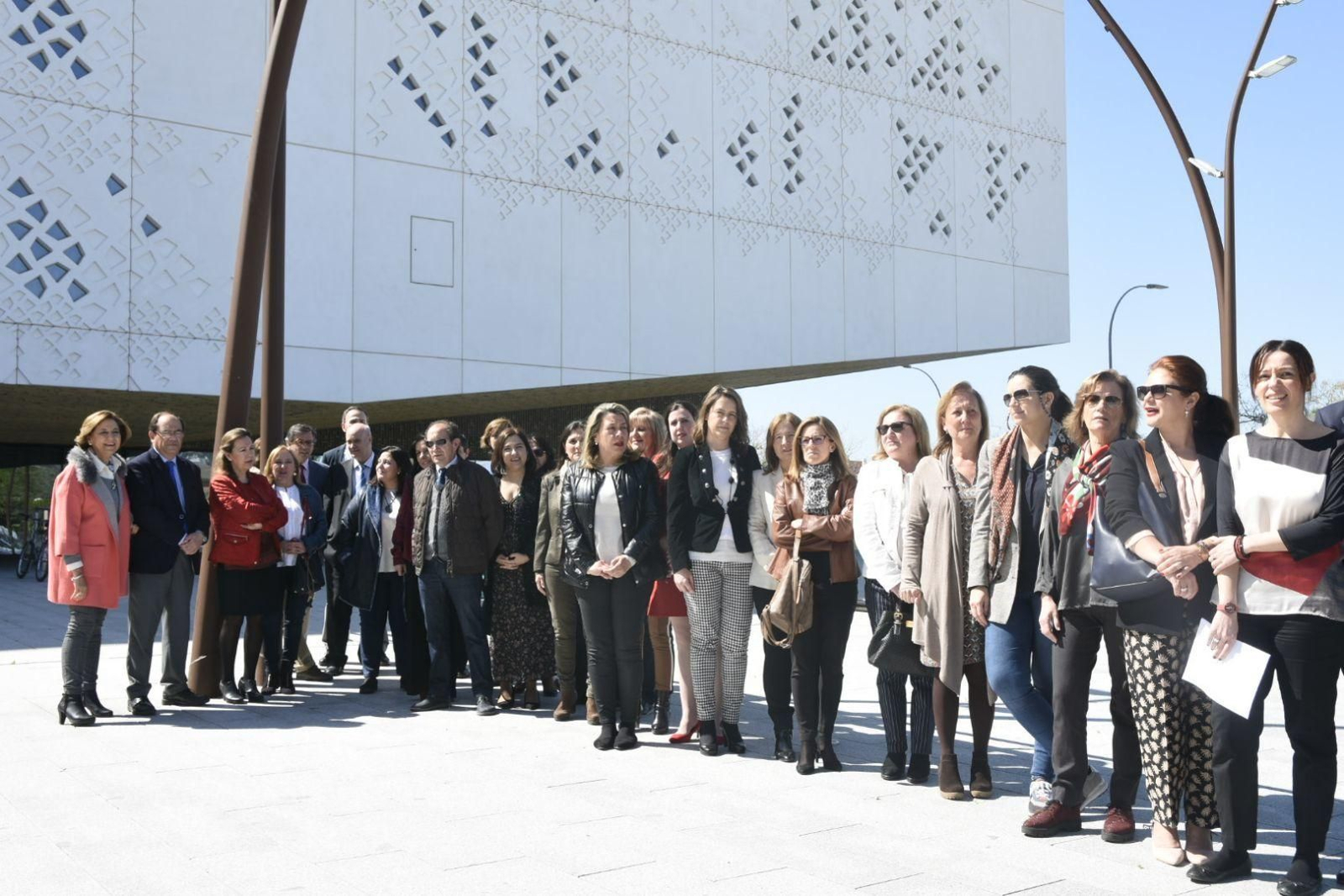 Concentración de los letrados de la Administración de Justicia.