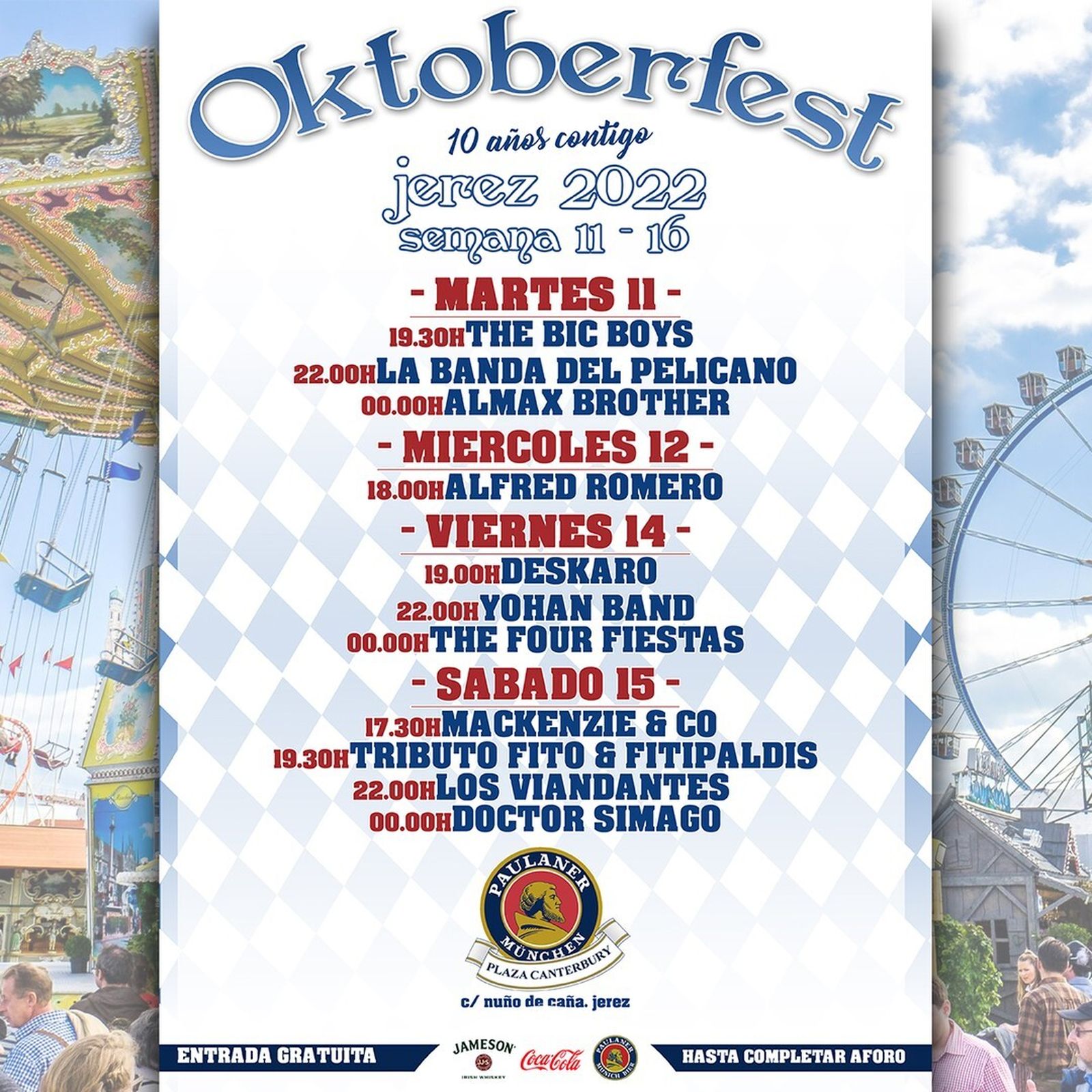 Oktoberfest en Plaza Canterbury