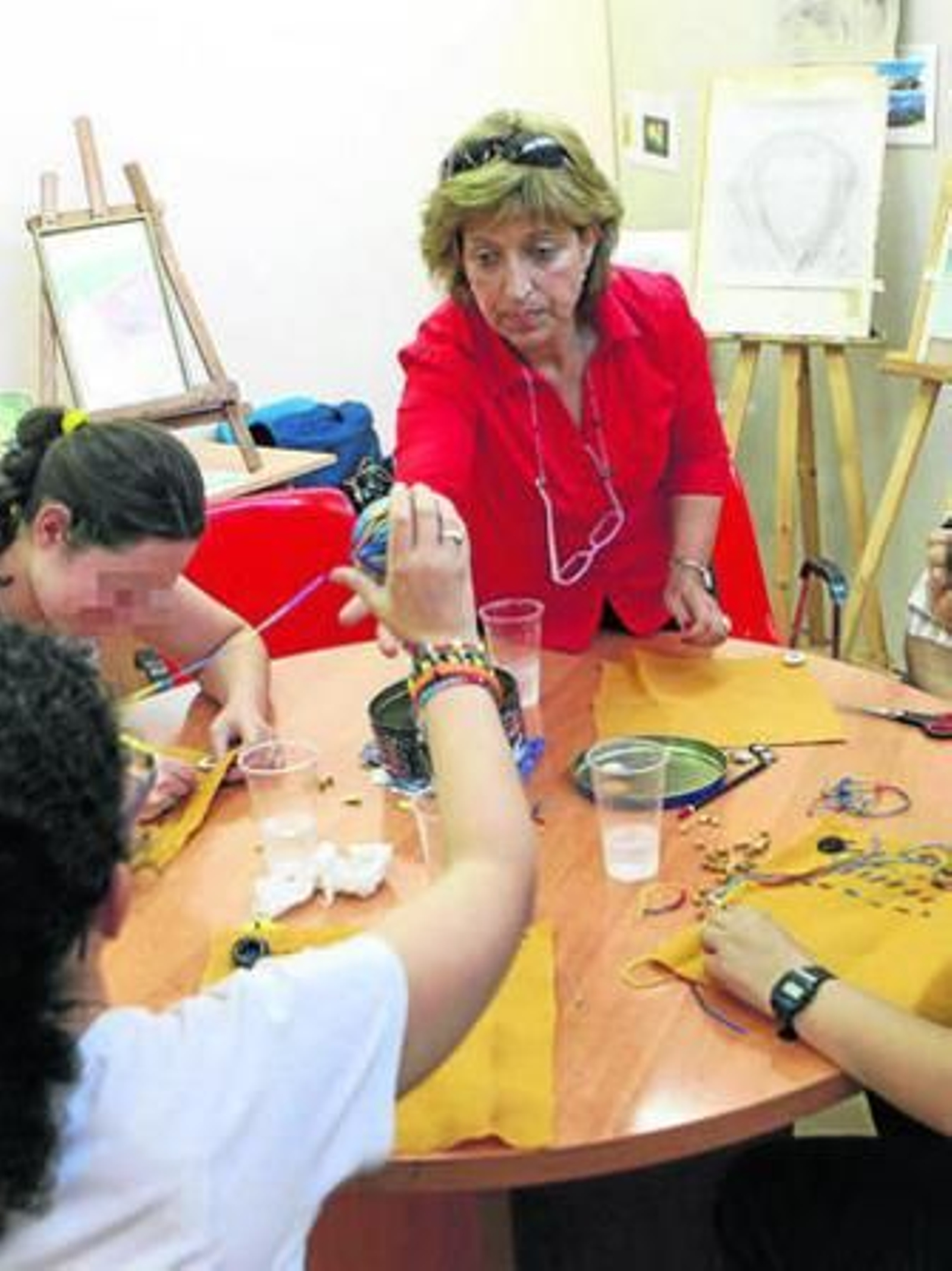 Uno de los talleres en Ápice.