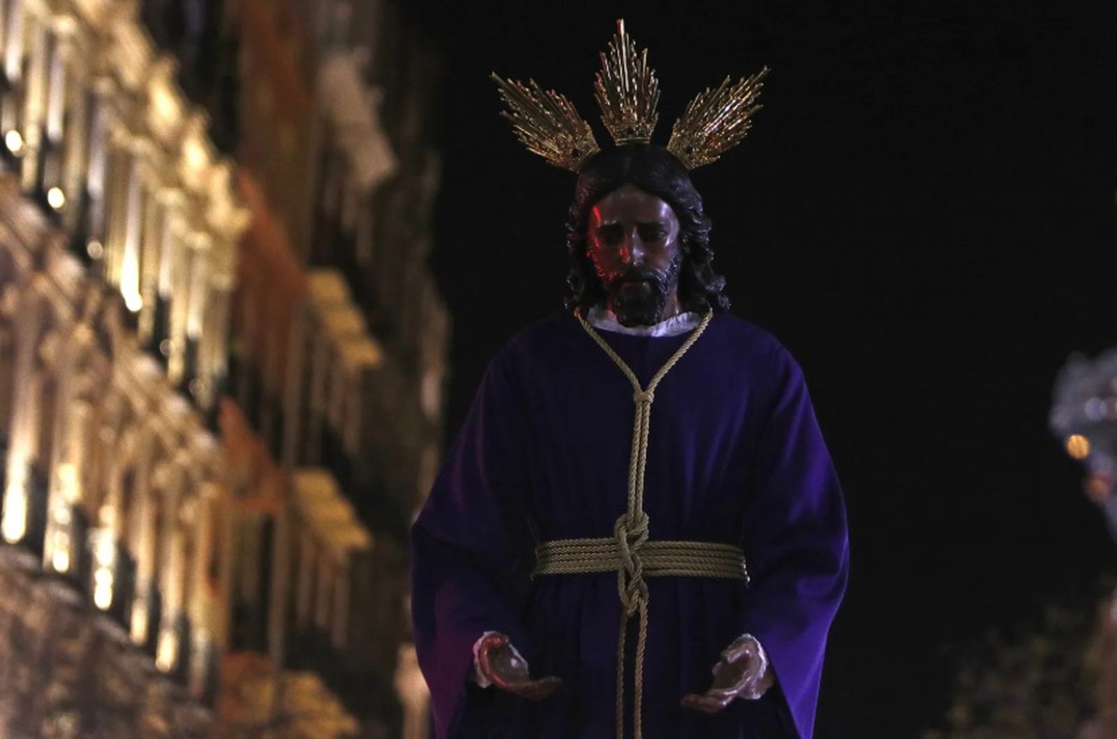 El Señor del Soberano Poder será protagonista este viernes con el Vía Crucis extraordinario