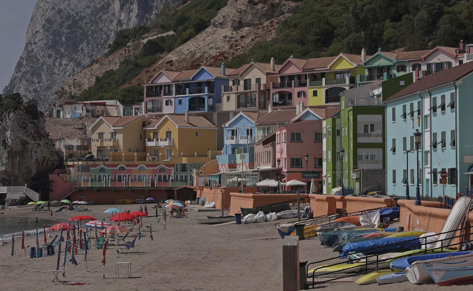 Viviendas en Catalan Bay, Gibraltar.