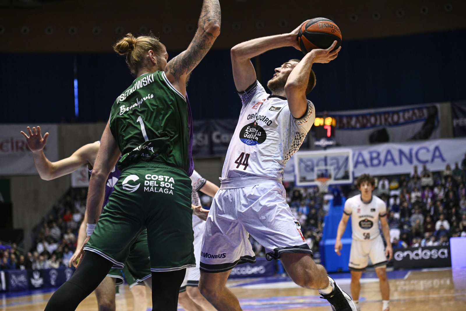 El Obradoiro - Unicaja, en fotos