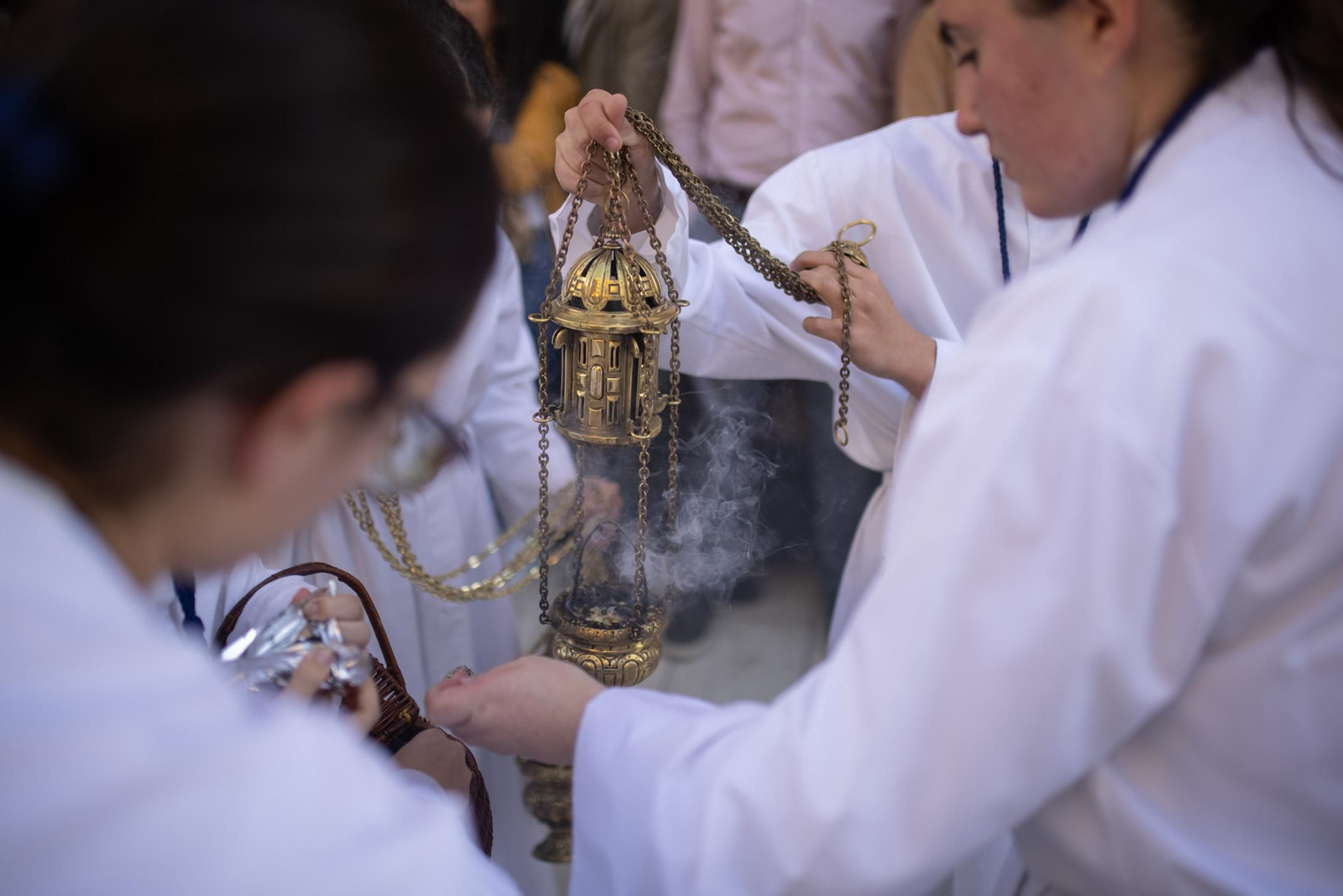 Imágenes del Miércoles Santo: Hermandad de la Santa Cruz