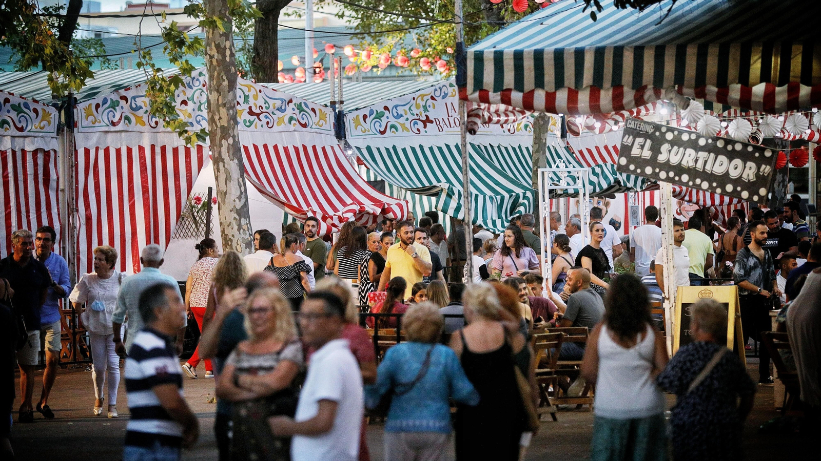 La Feria del Carmen en el Parque, en una imagen del año pasado. La Feria del Carmen en el Parque, en una imagen del año pasado.
