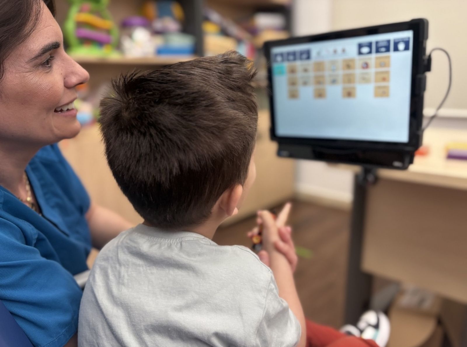 Cristina del Rey, logopeda del Centro de Atención Infantil Temprana de San Juan Grande.