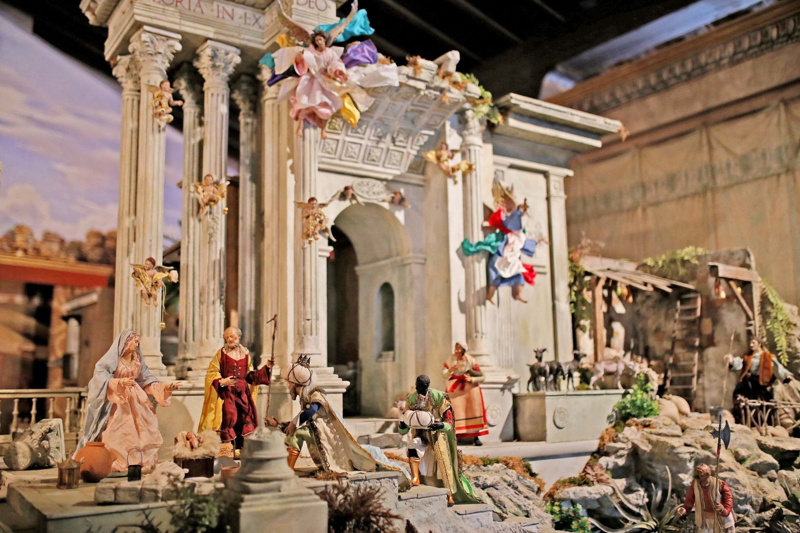 Varios de los Belenes que se pueden visitar los distintos lugares de Jerez