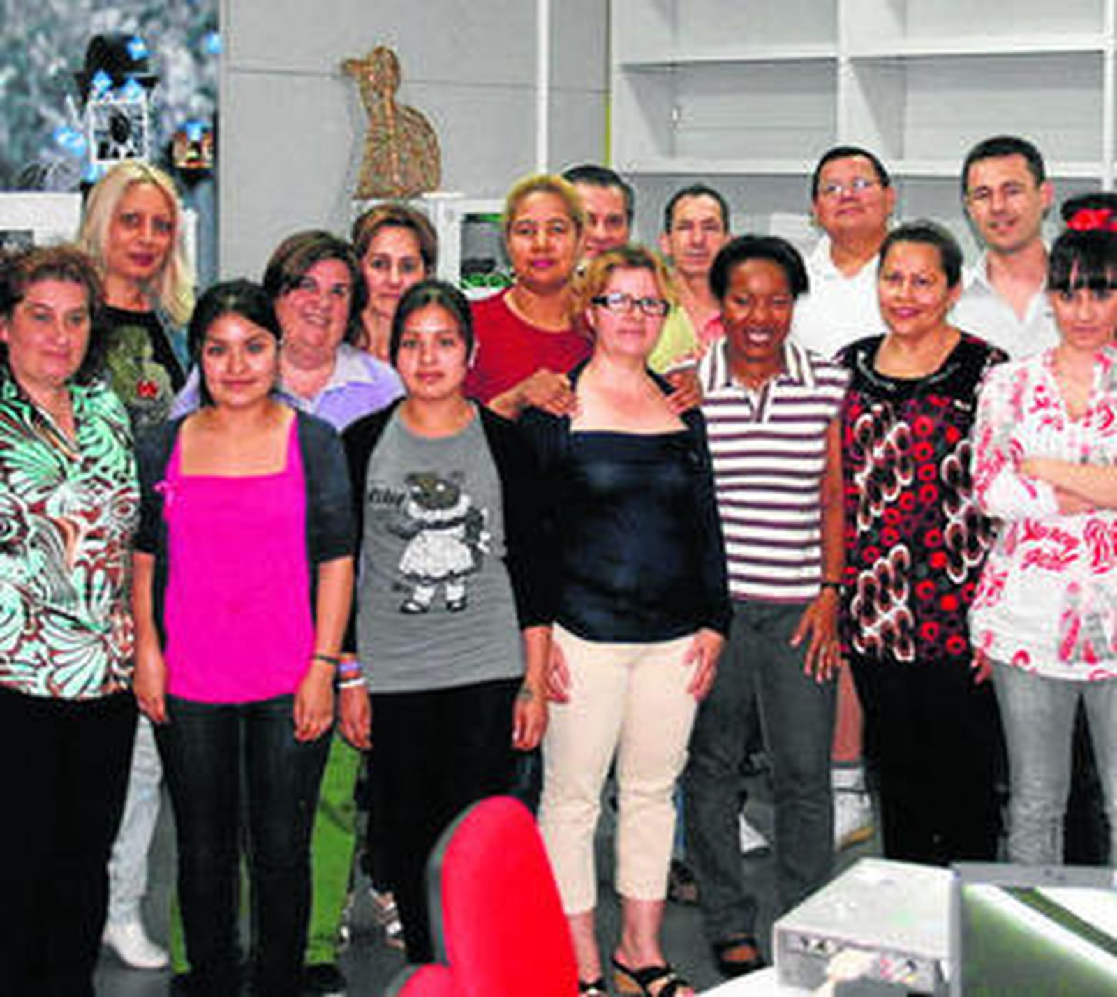 Participantes en el curso de digitalización albafética.