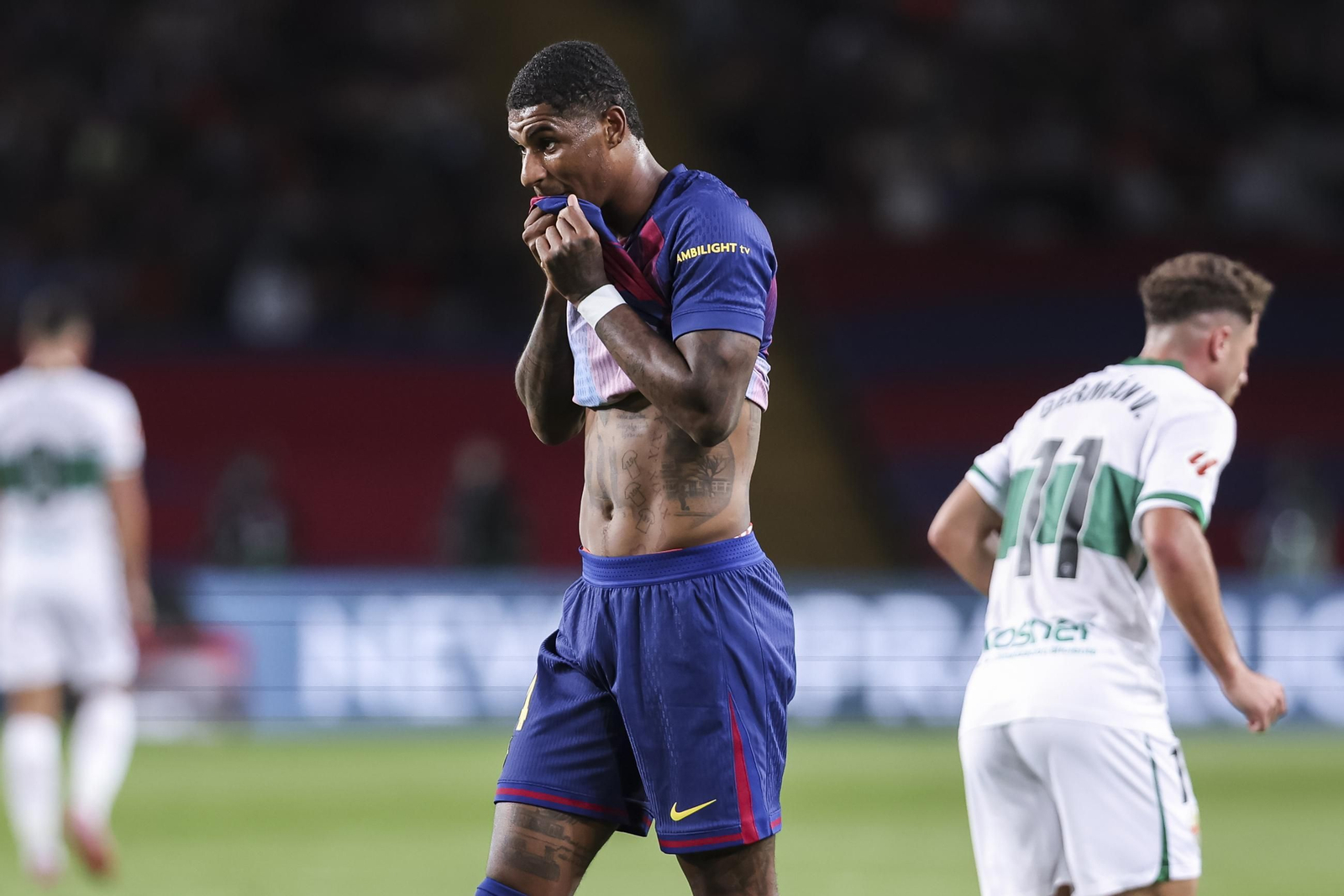 Las imágenes del Barcelona-Elche