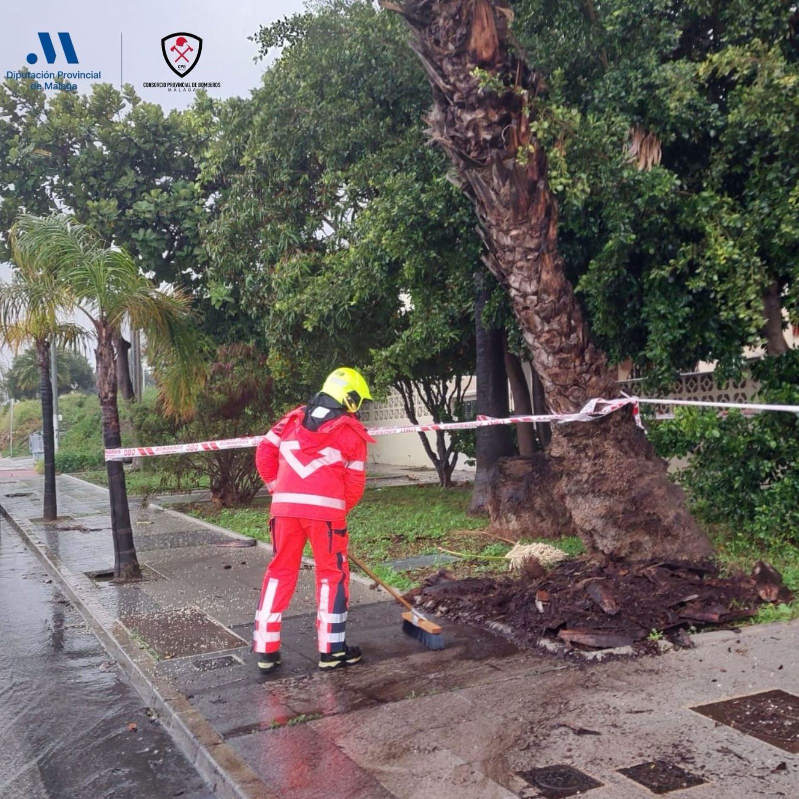 Imagenes de la provincia de Málaga tras el paso de la borrasca 'Jana'