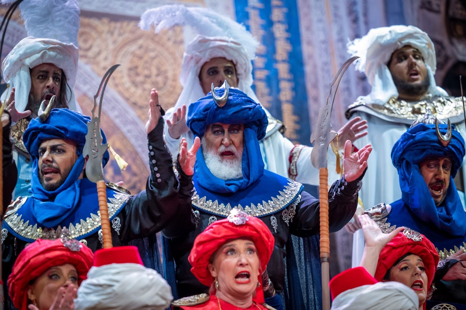 El coro 'Al-Andalus' durante su actuación