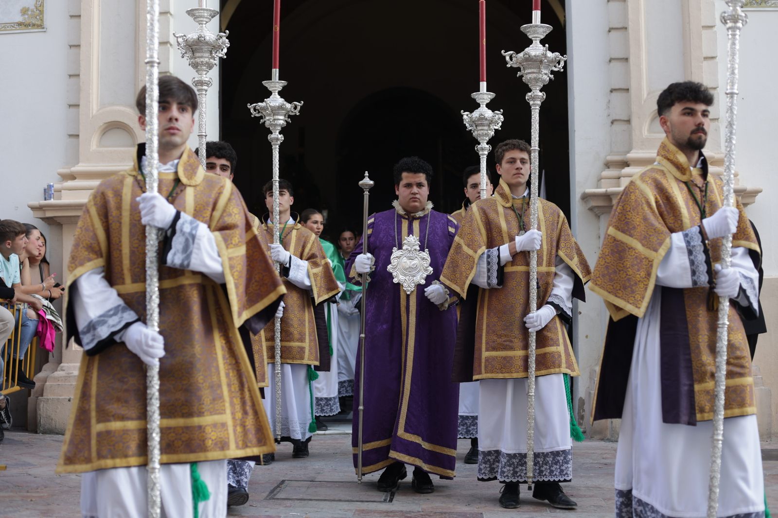 La hermandad de la Oración en el Huerto de la Semana Santa de Huelva 2023, en imágenes.