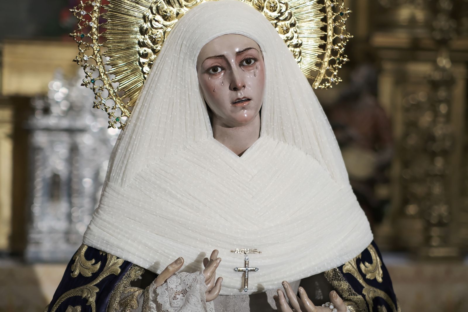 Las imágenes de la veneración a la Virgen de las Aguas del Museo
