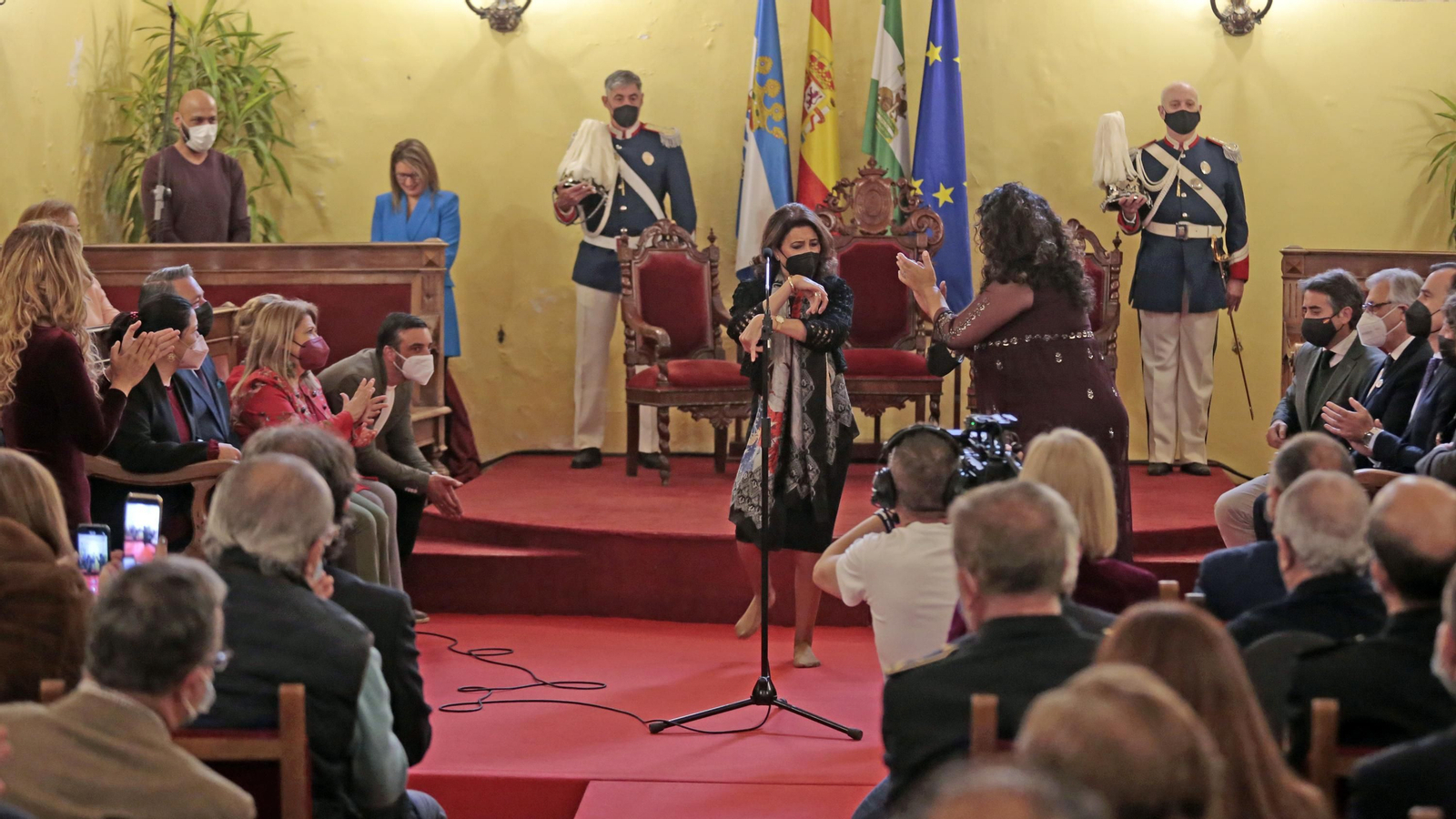 Imágenes de 'La Macanita' recibiendo el IV Premio de Andalucía en Jerez