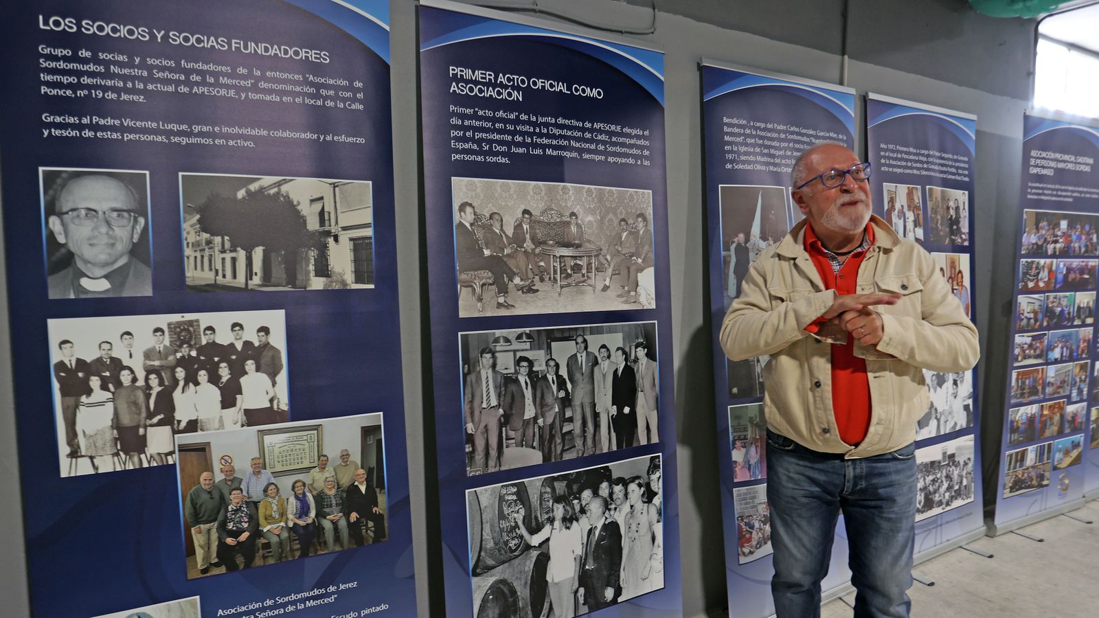 Pedro Jesús Vega, durante la entrevista.