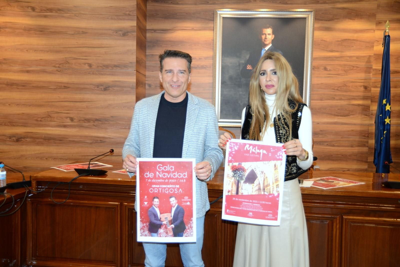 Presentación de las actividades navideñas para mayores en Torrox Presentación de las actividades navideñas para mayores en Torrox