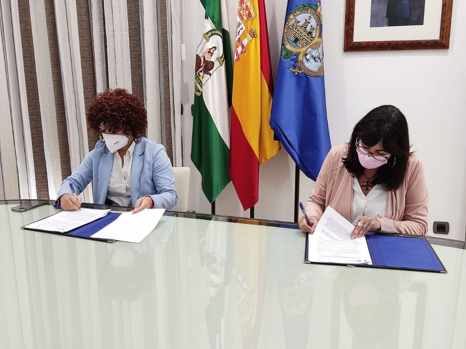 Acuerdo entre la Diputación de Huelva y la Universidad de Huelva.