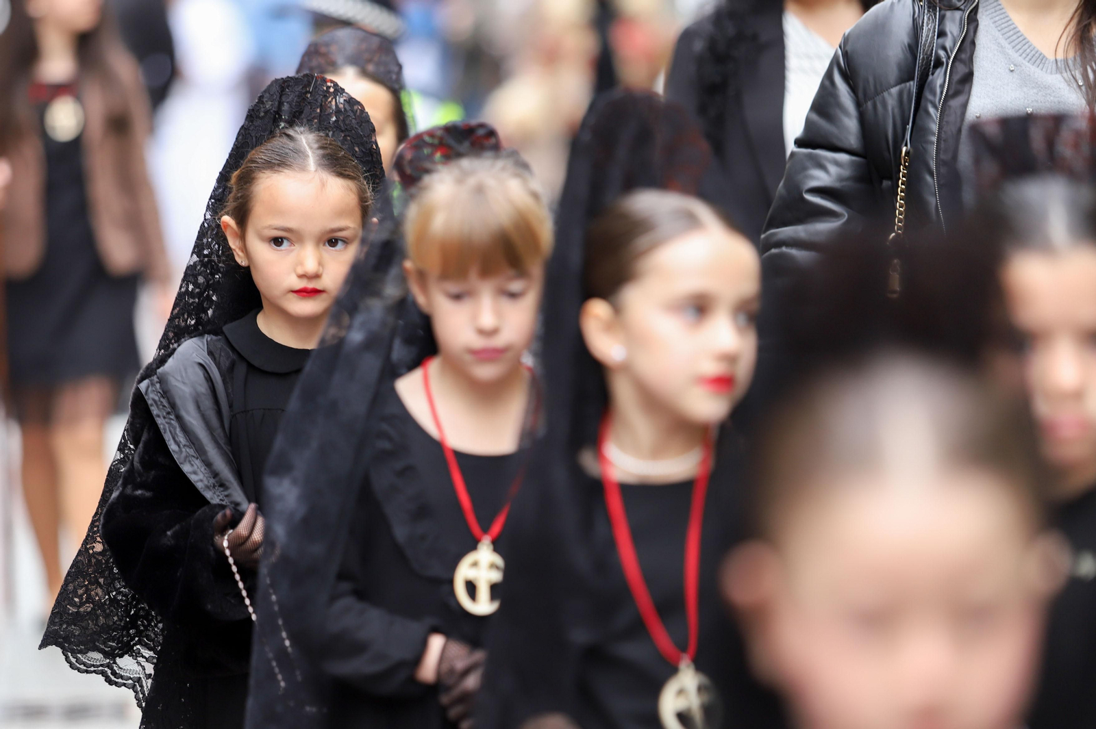 Fotos de la procesión infantil del colegio Nuestra Señora de los Milagros de Algeciras