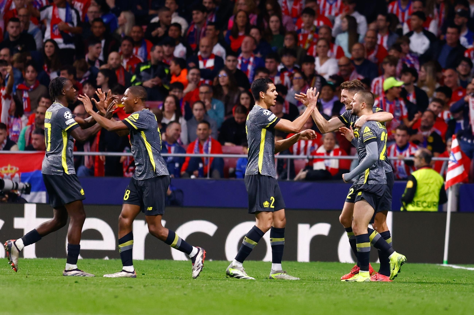 Las mejores imágenes del Atlético de Madrid en su duelo contra el Lille