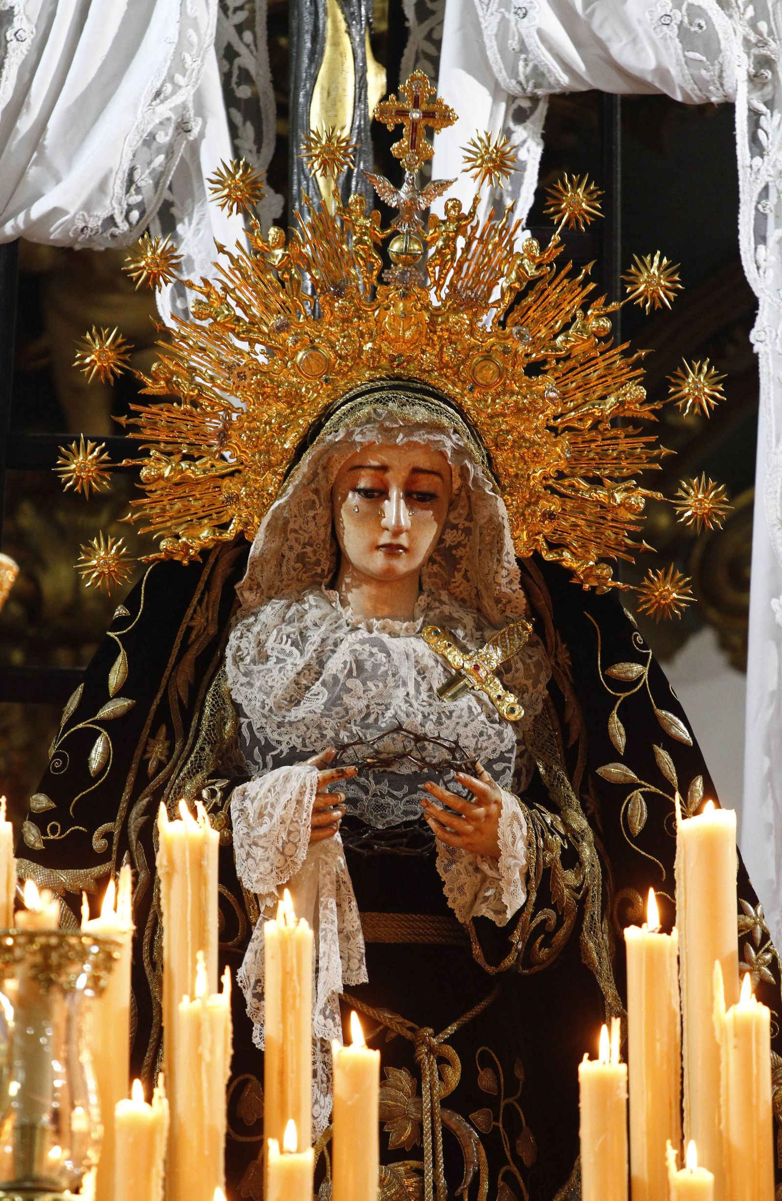 La Soledad de San Lorenzo, que cierra la Semana Santa.