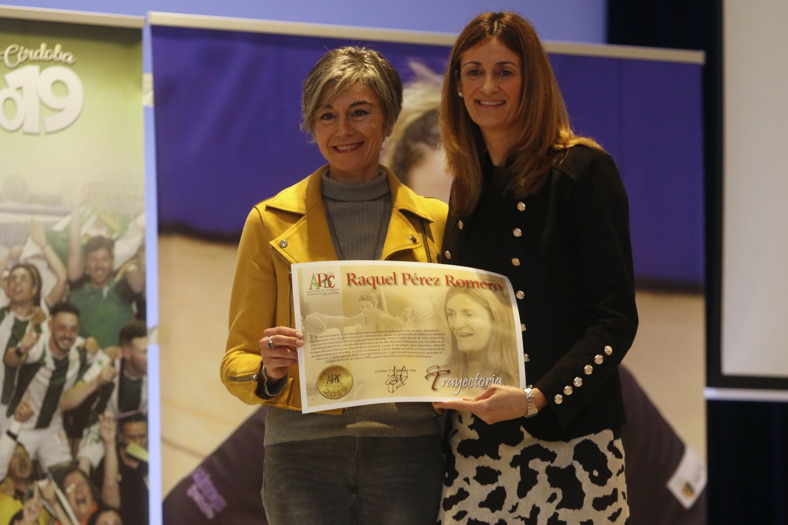 Las fotos de los premiados en la gala de los periodistas deportivos cordobeses