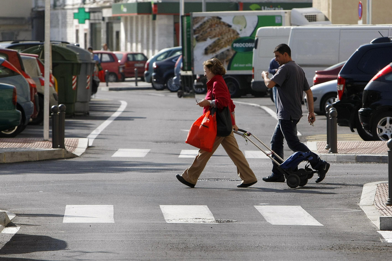 Imagen de la calle Medina Sidonia, donde se produjeron los hechos el pasado 7 de septiembre.