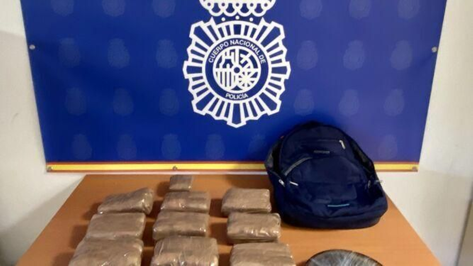 Hachís intervenido en una operación anterior