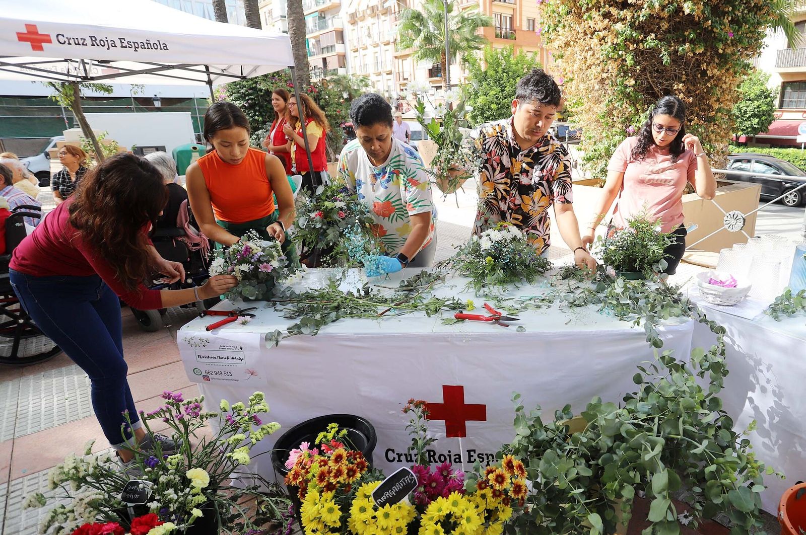 Imágenes de la celebración del Día de la Banderita de la Cruz Roja en Huelva