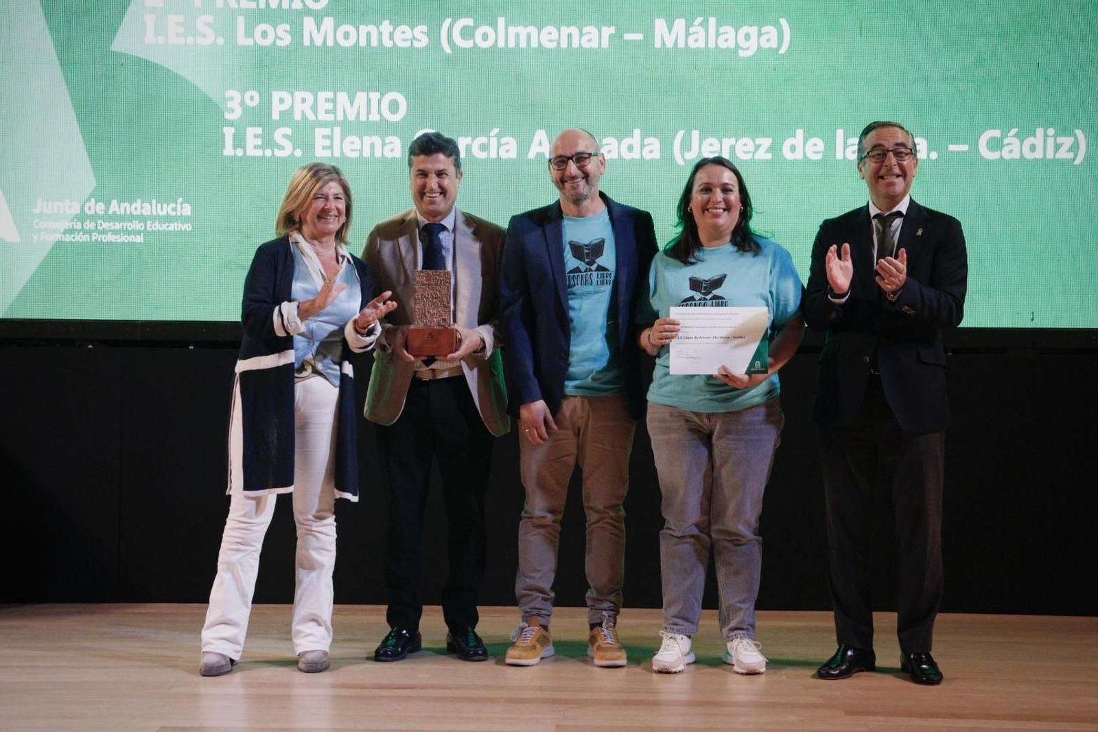 La entrega de los Premios de Buenas Prácticas en Bibliotecas Escolares y Fomento de la Lectura de Córdoba, en imágenes