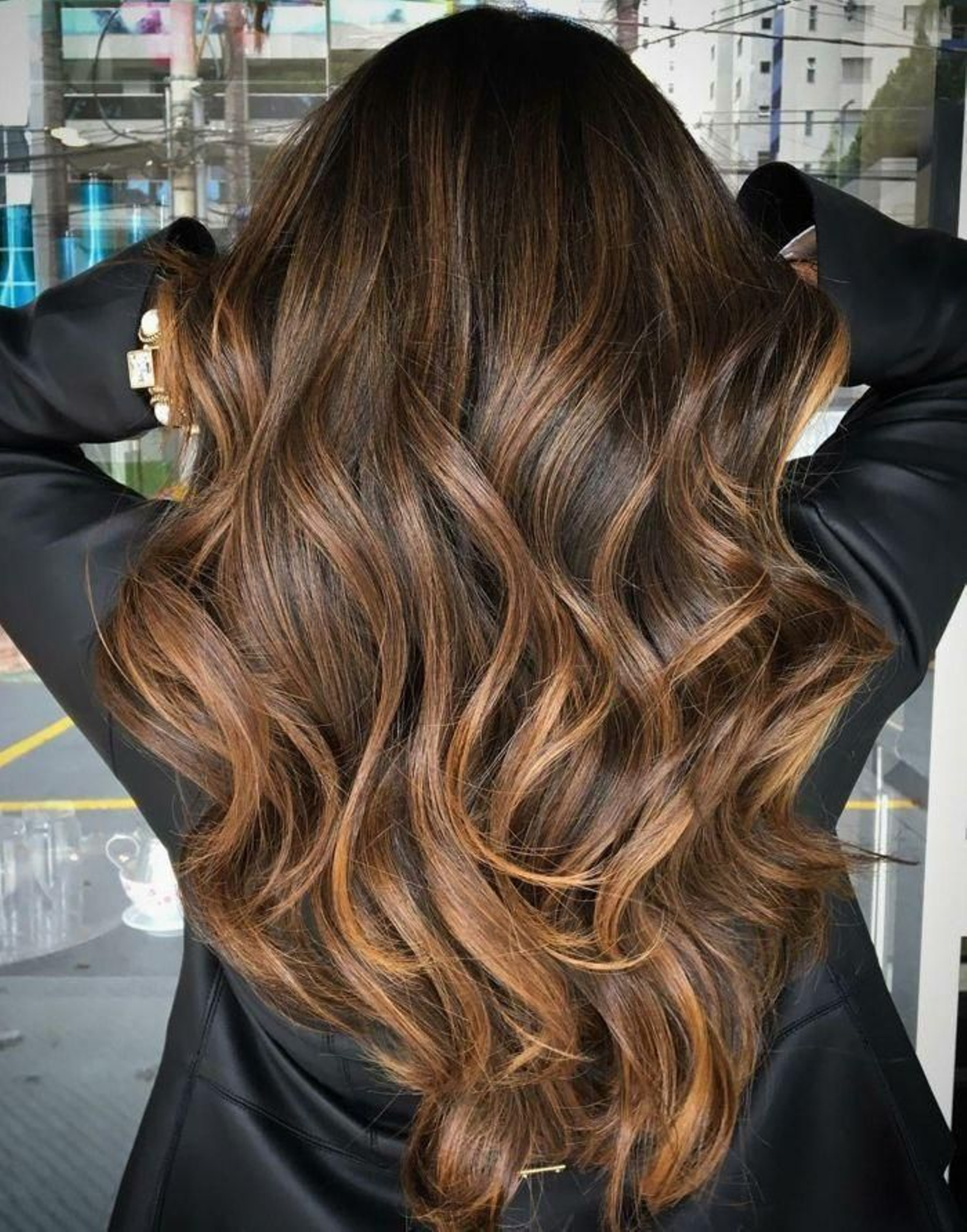 Mechas melting nude. Mechas melting nude.