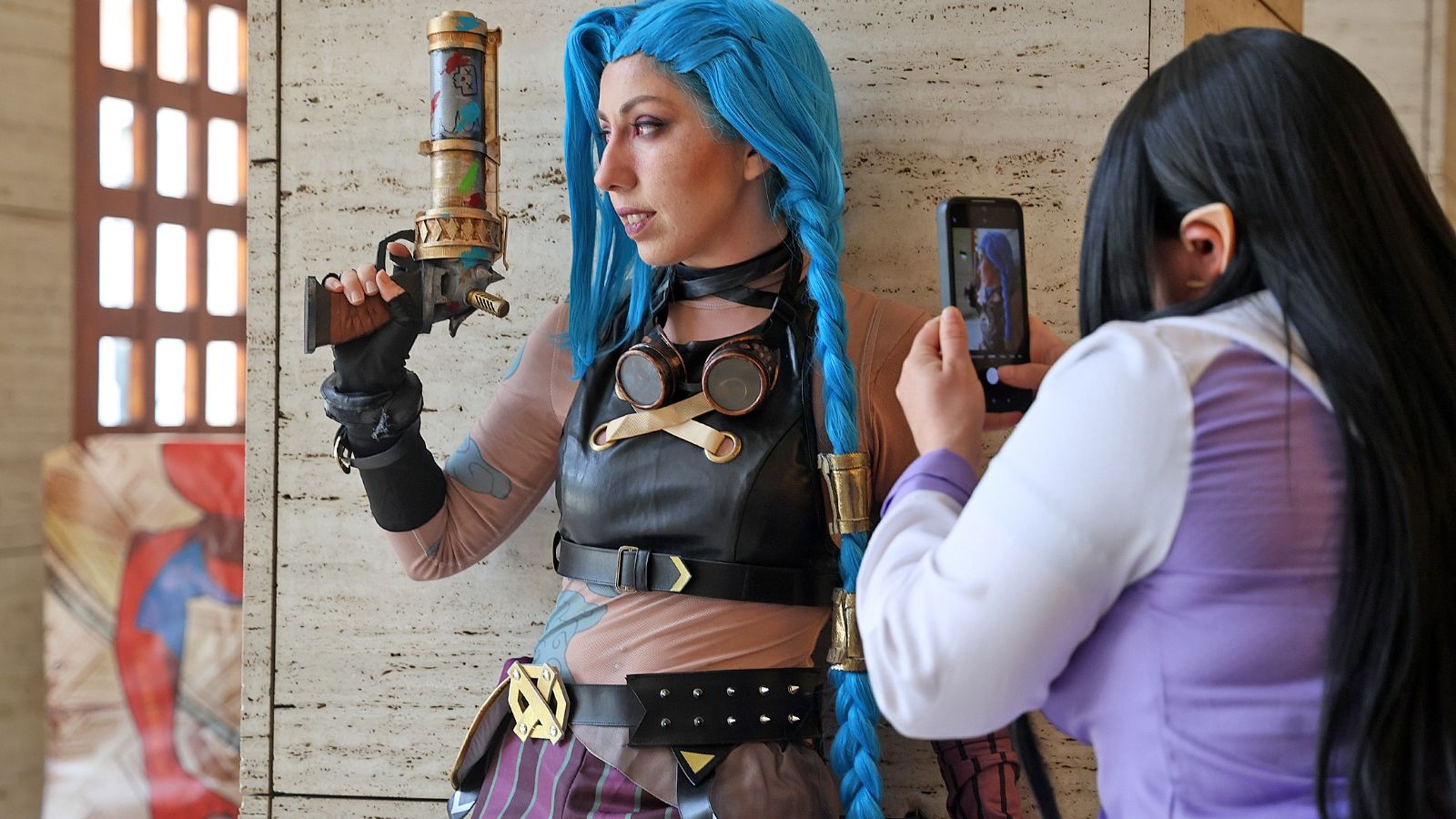 Asistentes del Chocómic en la Casa Colón.