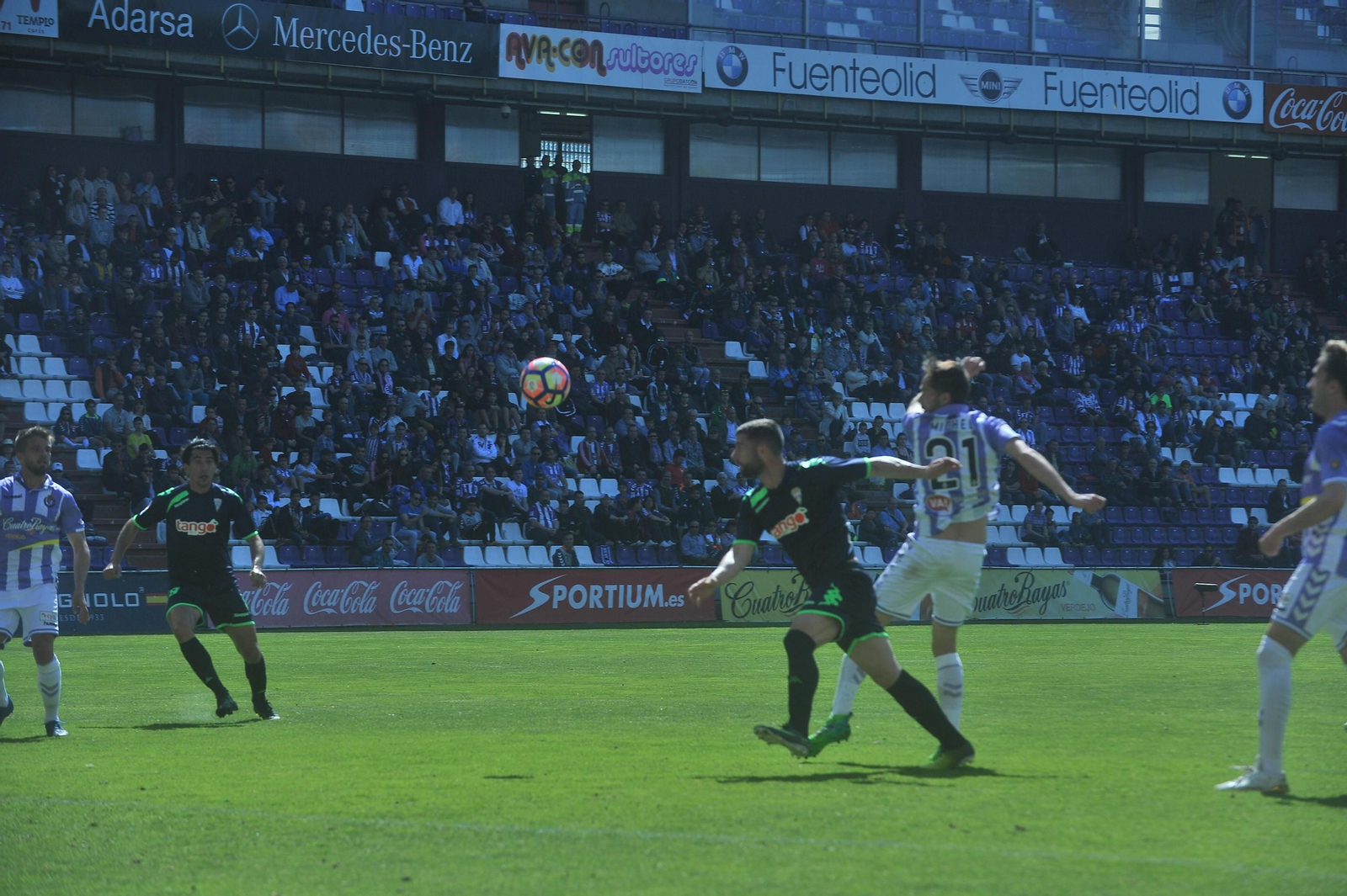 El Valladolid-Córdoba CF, en imágenes
